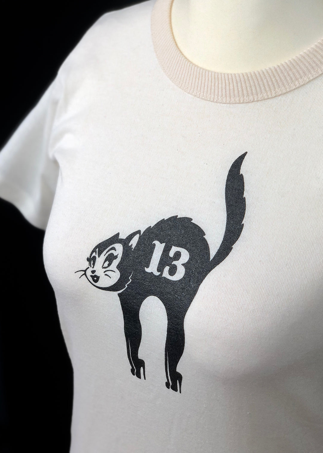 Women's T-shirt. Lucky 13