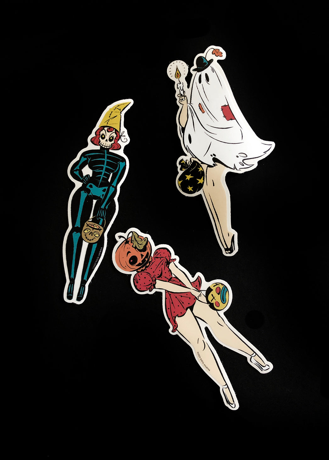 HALLOWEEN TRIO Sticker Pack