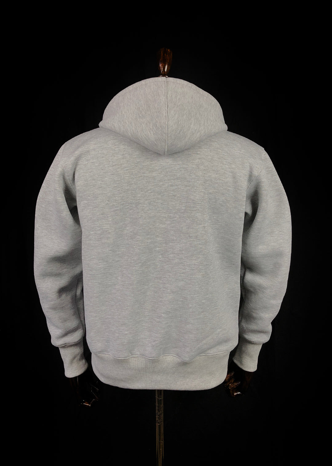 After Hoodie. Basic Melange Grey