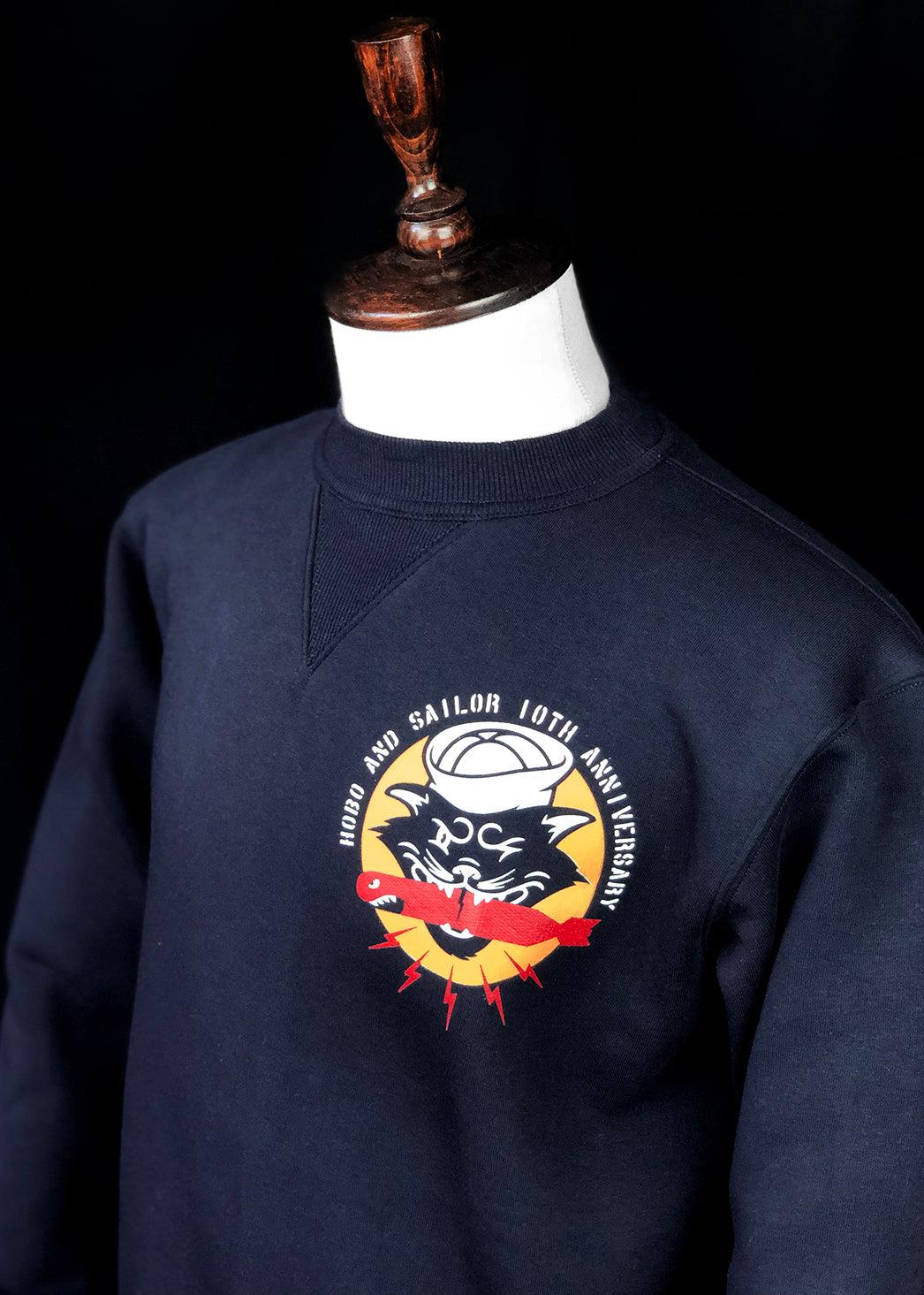 Sweatshirt. Navy Сat