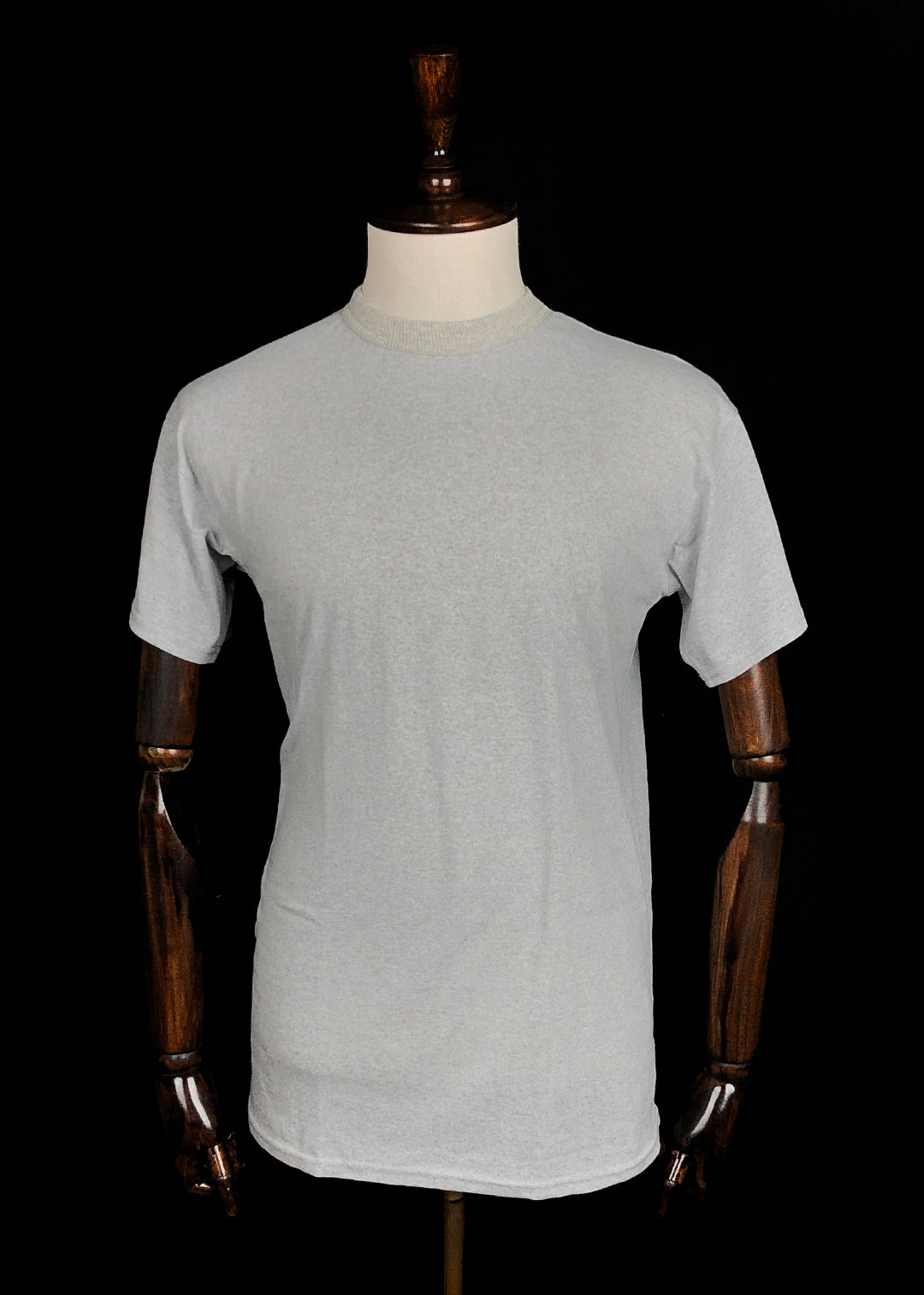 Basic T-shirt. Melange Grey